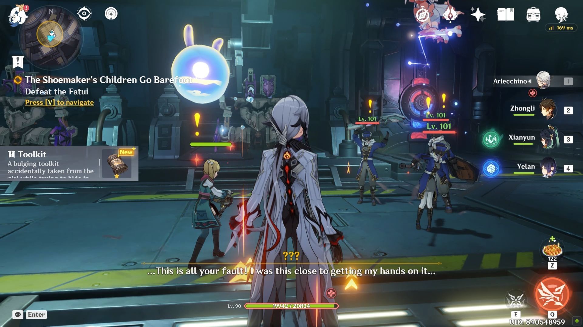 Defeat the mobs (Image via HoYoverse)