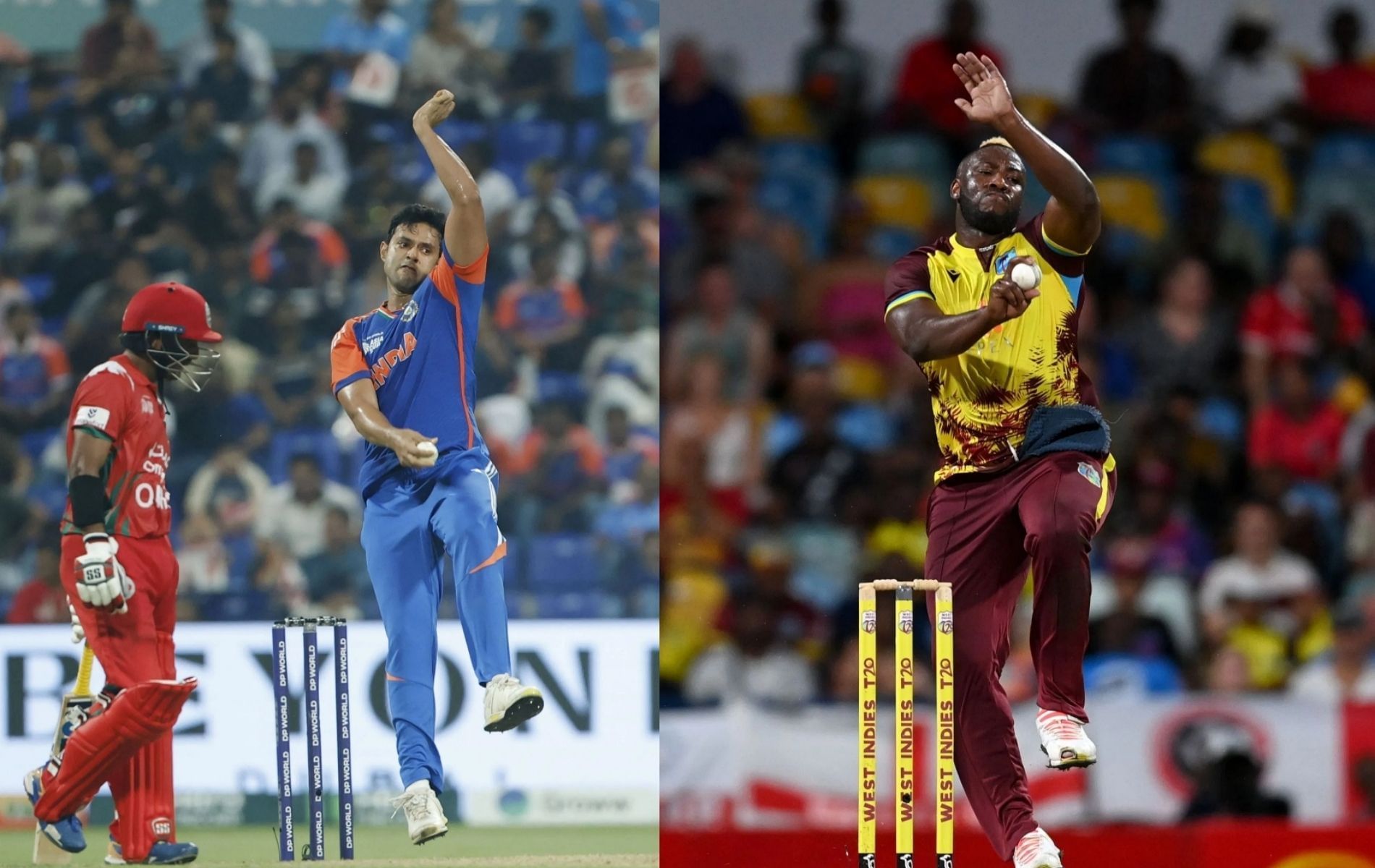 Shivam Dube, Andre Russell