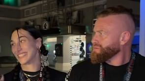 Watch: Rhea Ripley bumps into her "ex" during date night with husband Buddy Matthews