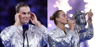 "Wait, wait... I am not done" - Aryna Sabalenka left red-faced at US Open presentation ceremony in bizarre Mary Carillo interview