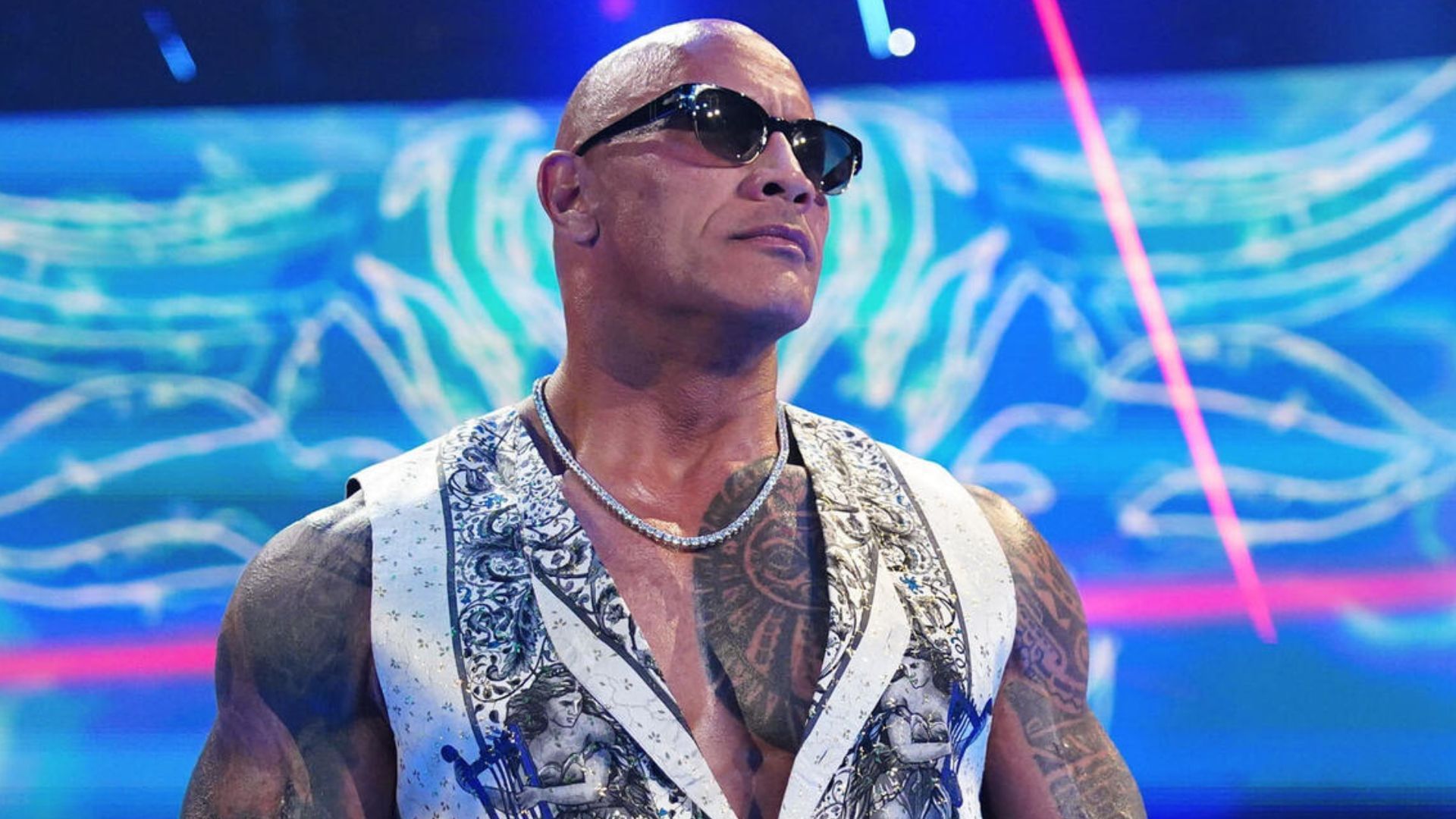 The Rock on Monday Night RAW! [Image credit: WWE.com]