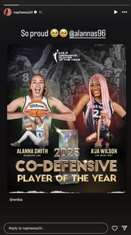 Napheesa Collier (@napheesa24) - Instagram Story