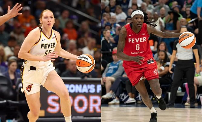 “You play too much”: Chloe Bibby has hilarious reaction to Fever teammate’s wholesome gesture