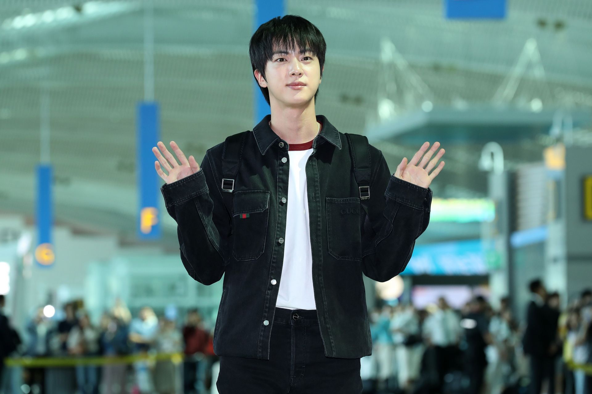 Celebrity Sighting At Incheon Airport - (Image via Getty)