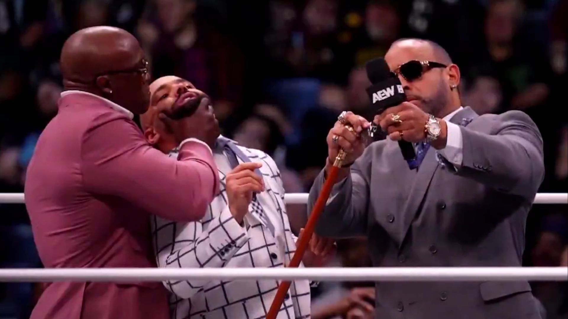 The Hurt Syndicate are former AEW World Tag Team Champions. (Image via AEW