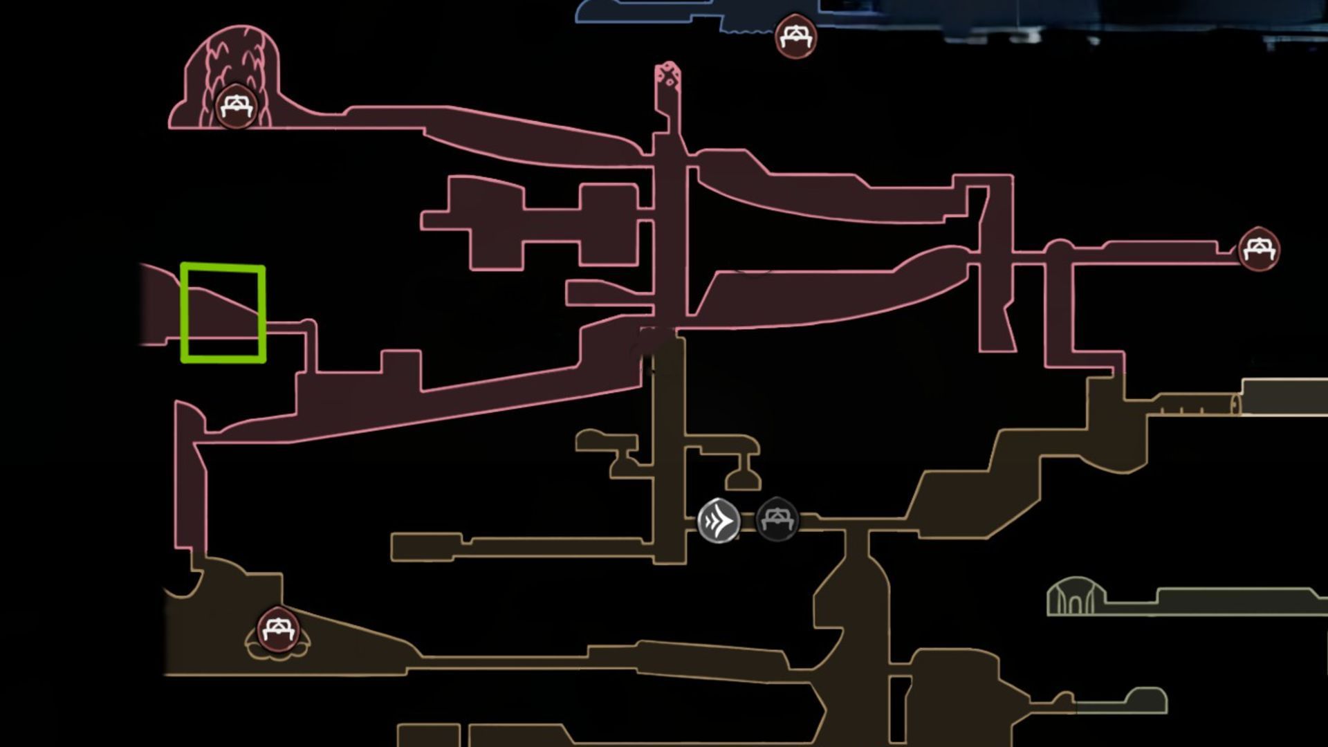 Watcher at The Edge location (Image via Team Cherry)