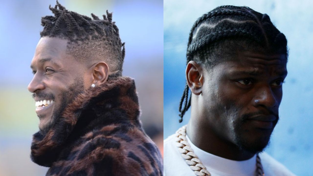 Antonio Brown throws shade at Lamar Jackson after Ravens QB shoves Bills fan during SNF loss