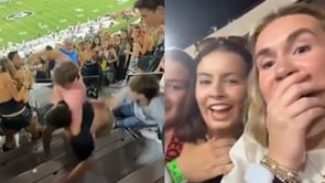 WATCH: Massive fight breaks out between Alabama and Georgia fans in Sanford Stadium, video goes viral after Kirby Smart's team loses