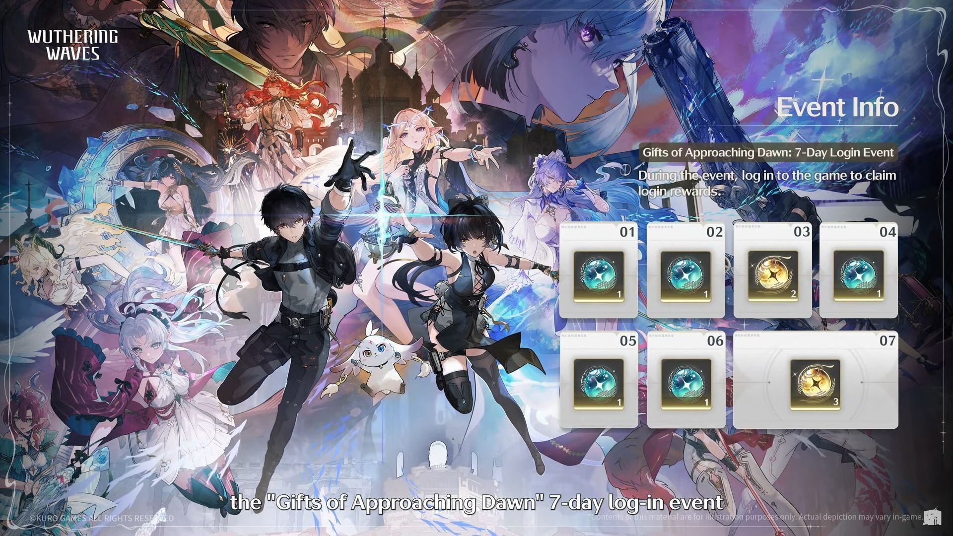 Gifts of Approaching Dawn (Image via Kuro Games)