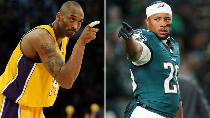 "Wouldn't be the player I am today without Kobe Bryant": Saquon Barkley credits Lakers legend's Mamba Mentality as mastermind behind his stellar rise