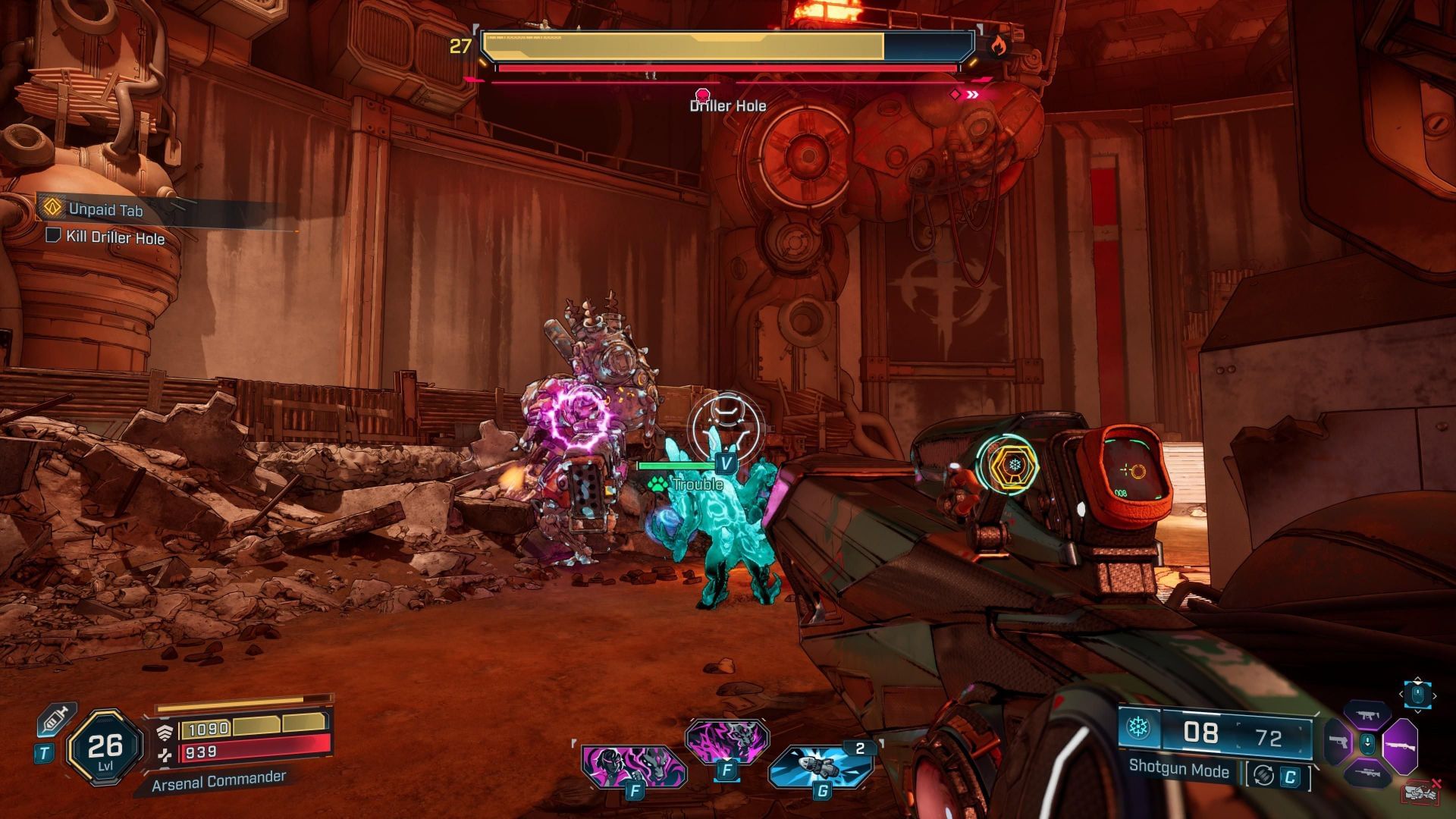 Driller Hole (Image via 2k)