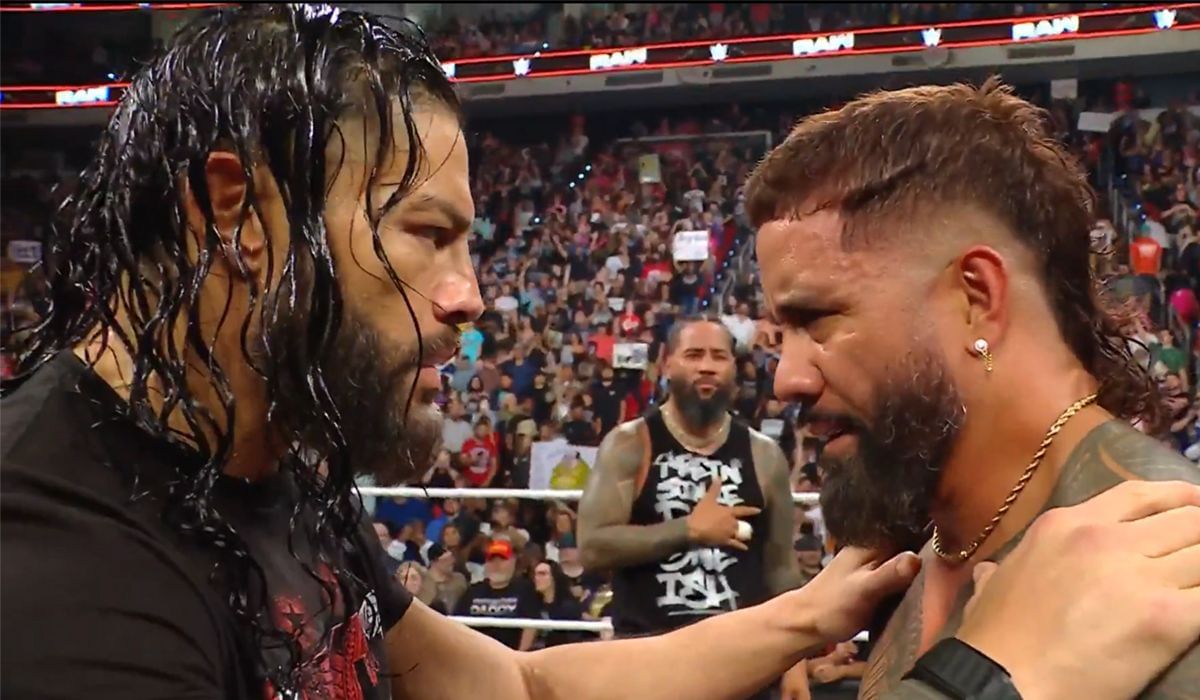 Roman Reigns is back on RAW! [Image credits: WWE on X]
