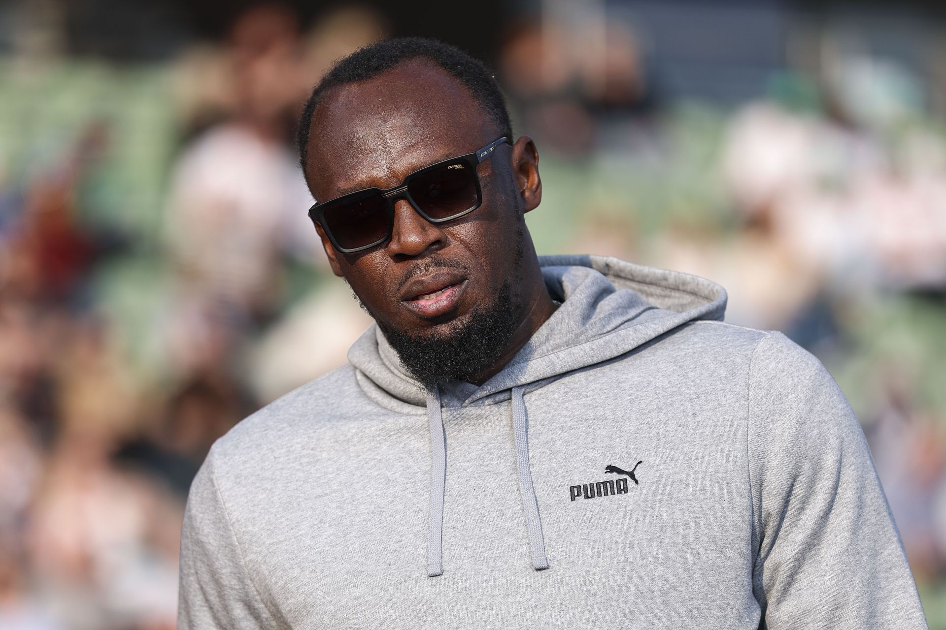 Usain Bolt at the 2025 Diamond League - Bislett Games - Source: Getty