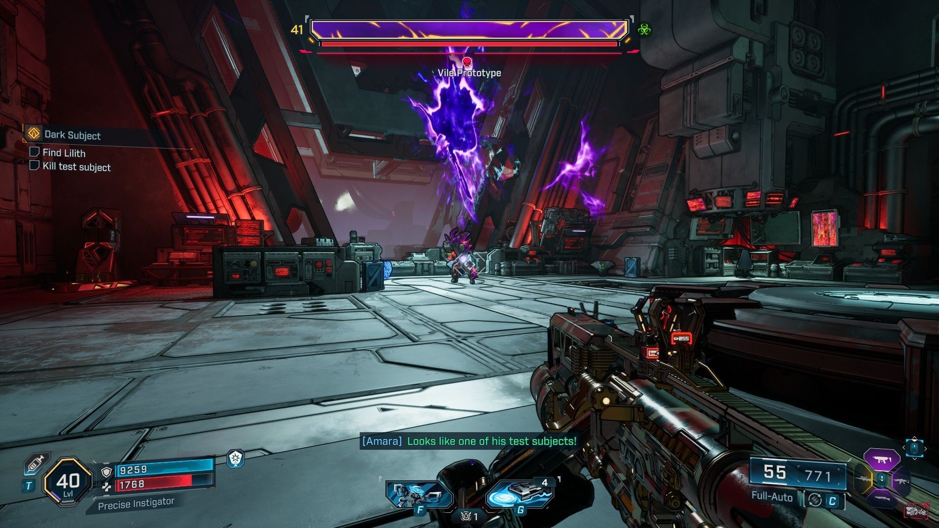 Vile Prototype boss in Borderlands 4 (Image via 2K Games)
