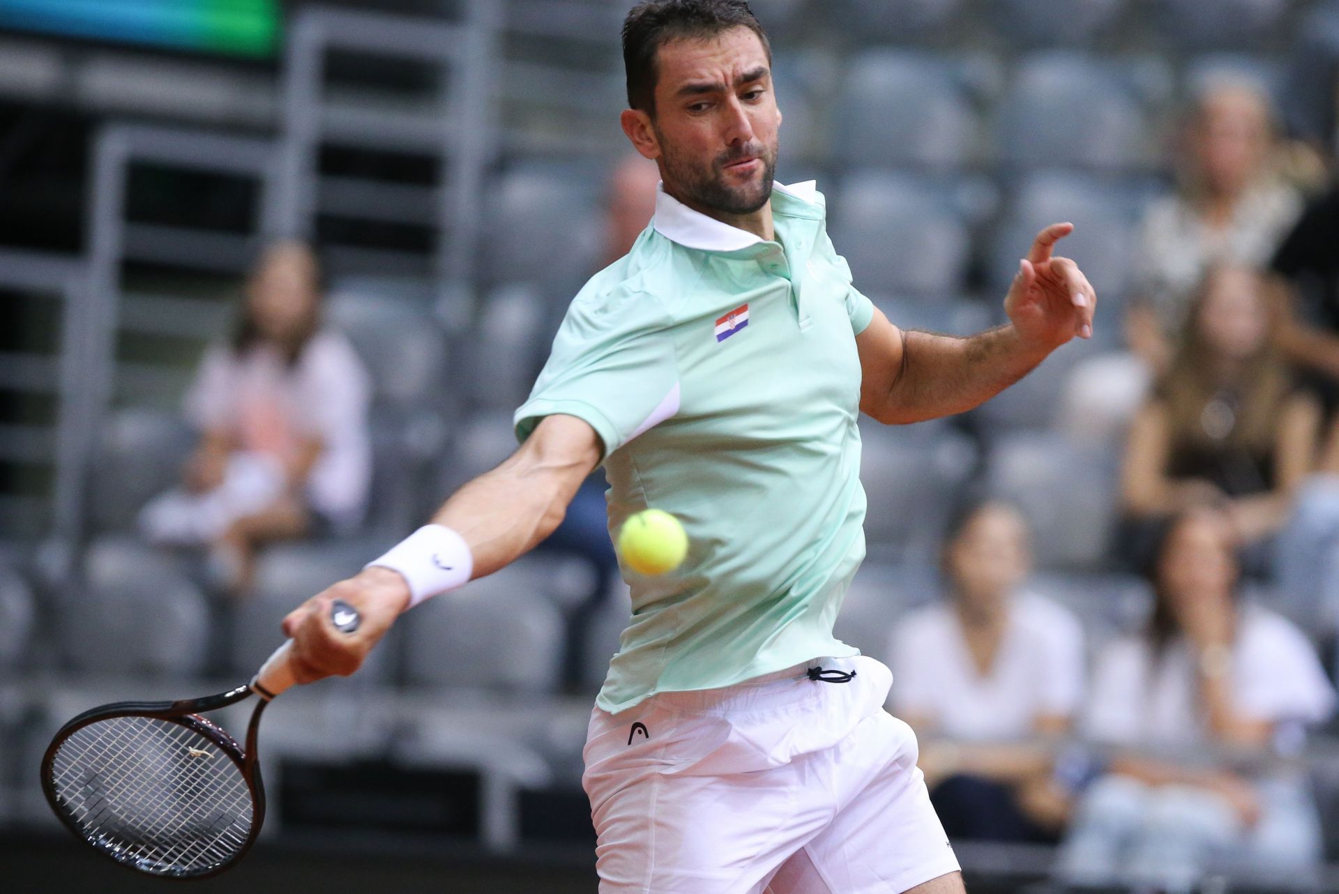Marin Cilic hits a forehand | Image Source: Getty