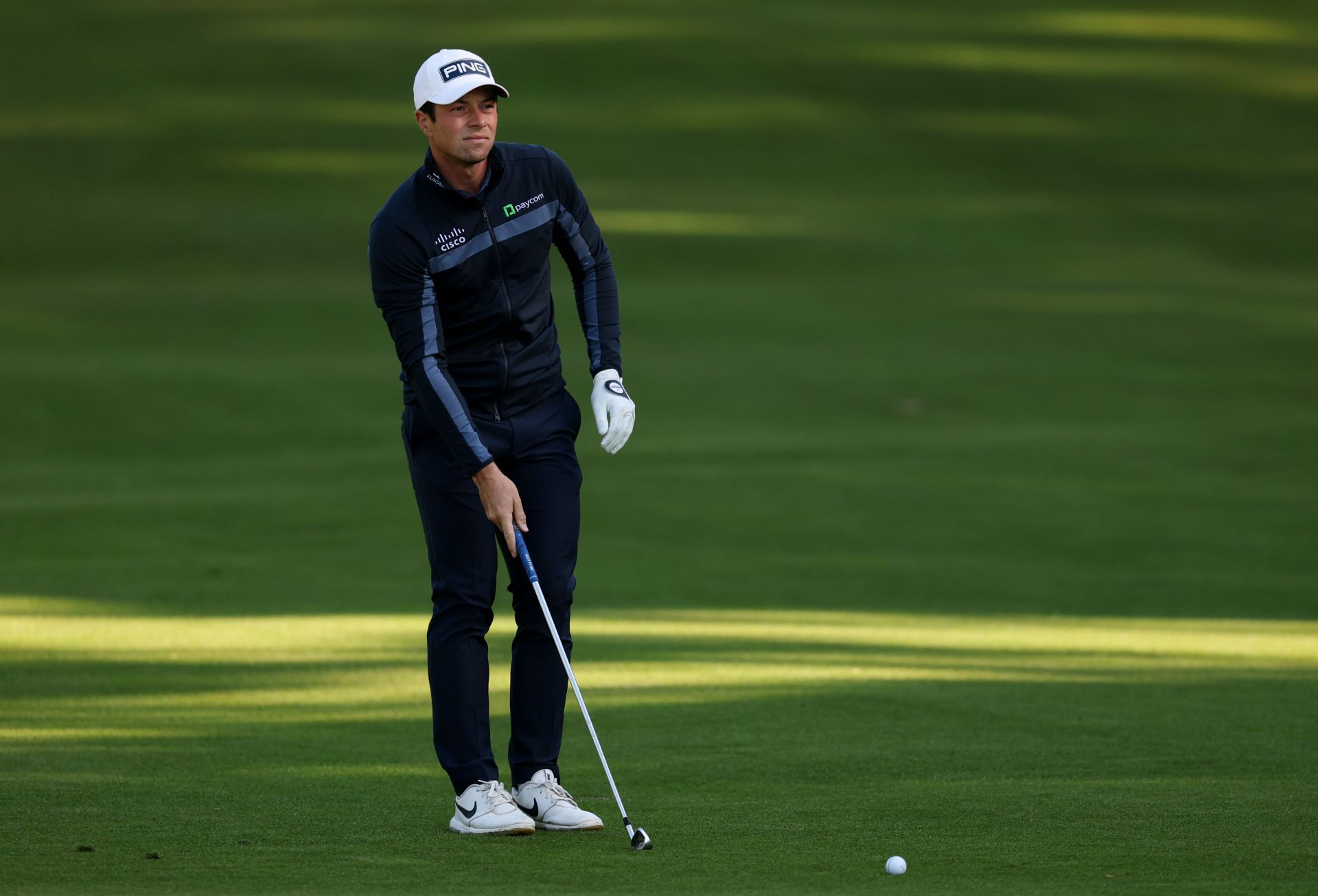 Viktor Hovland during round two of the BMW PGA Championship 2025 - Source: Getty