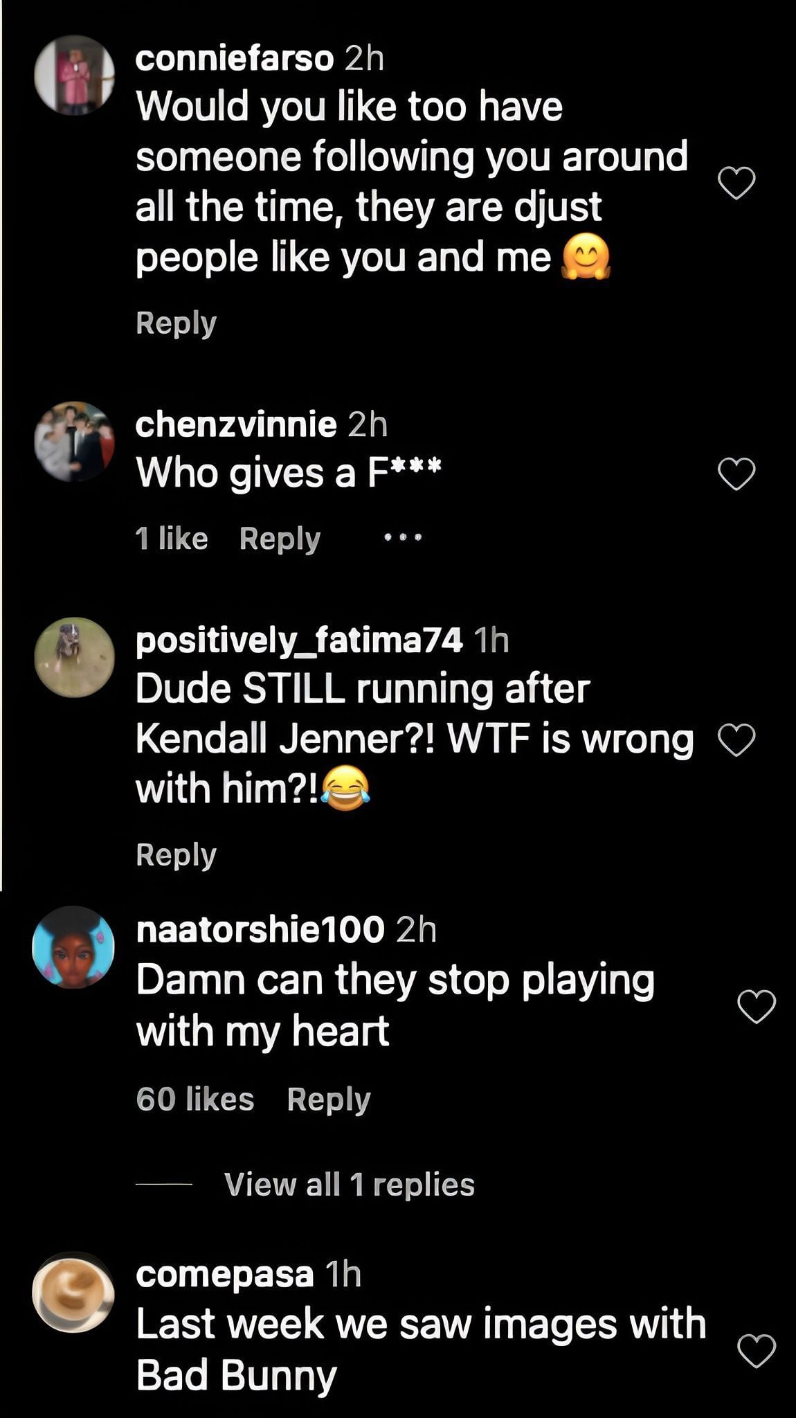 Comments on the post