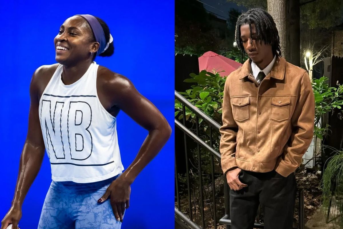 Coco Gauff and her boyfriend, Jalen Sera - Source:getty
