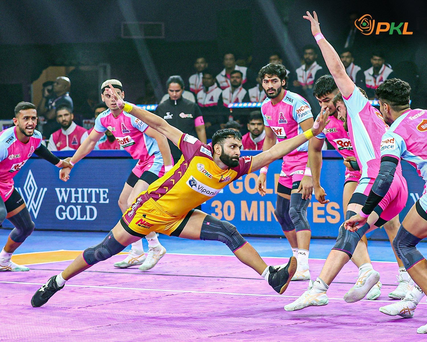 Telugu Titans will play their 4th match (Image: X/ProKabaddi)