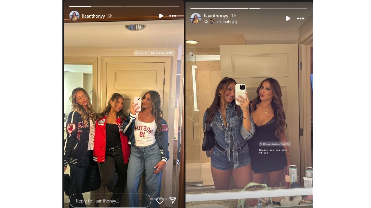 Lia&#039;s Instagram story