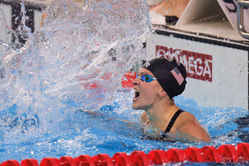 Lilly King reacts as she joins Katie Ledecky, Alex Walsh and other swimmers in Team USA's roster for 2026