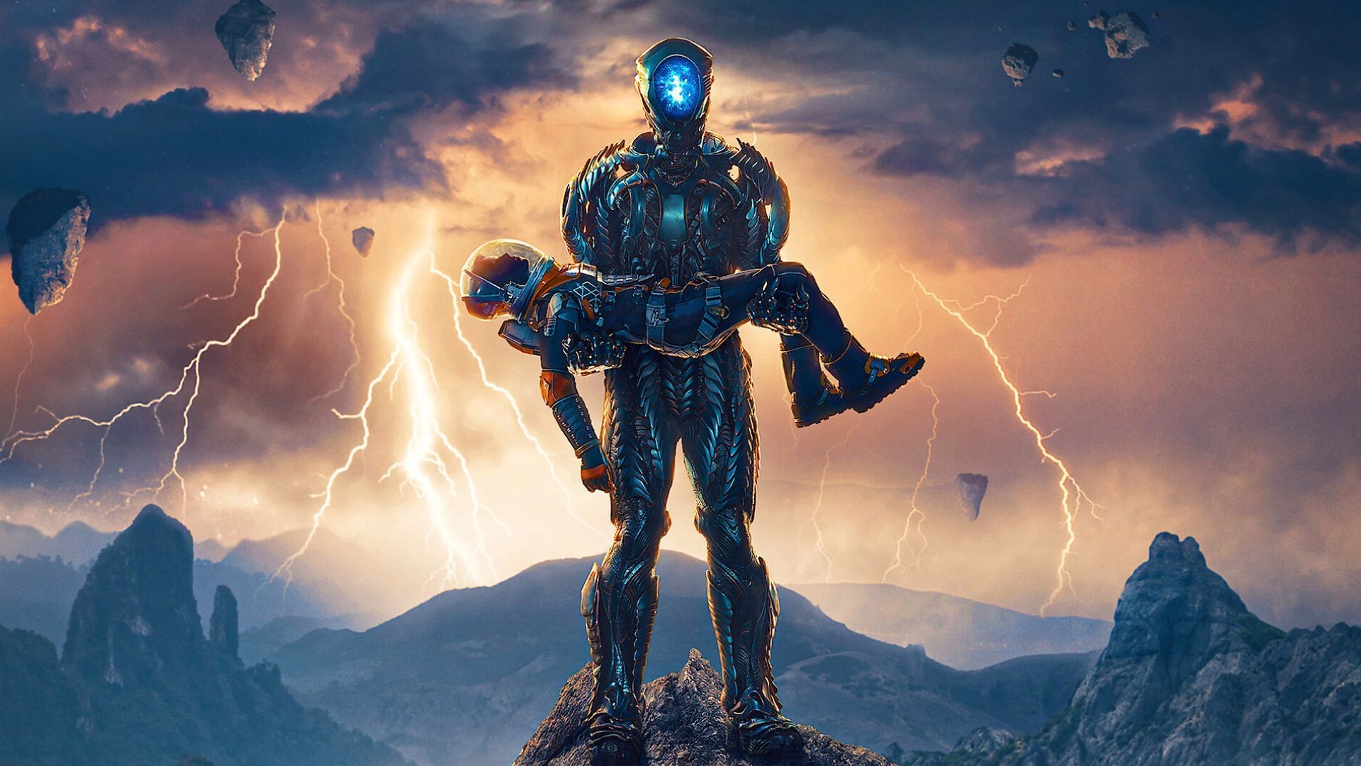 Foundation fans will enjoy watching this engaging show that combines family dynamics and space exploration (Image via Netflix)