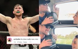 "She’s so happy. Soul-warming" - Fans react to Darren Till singing his favourite Brazilian song with daughter