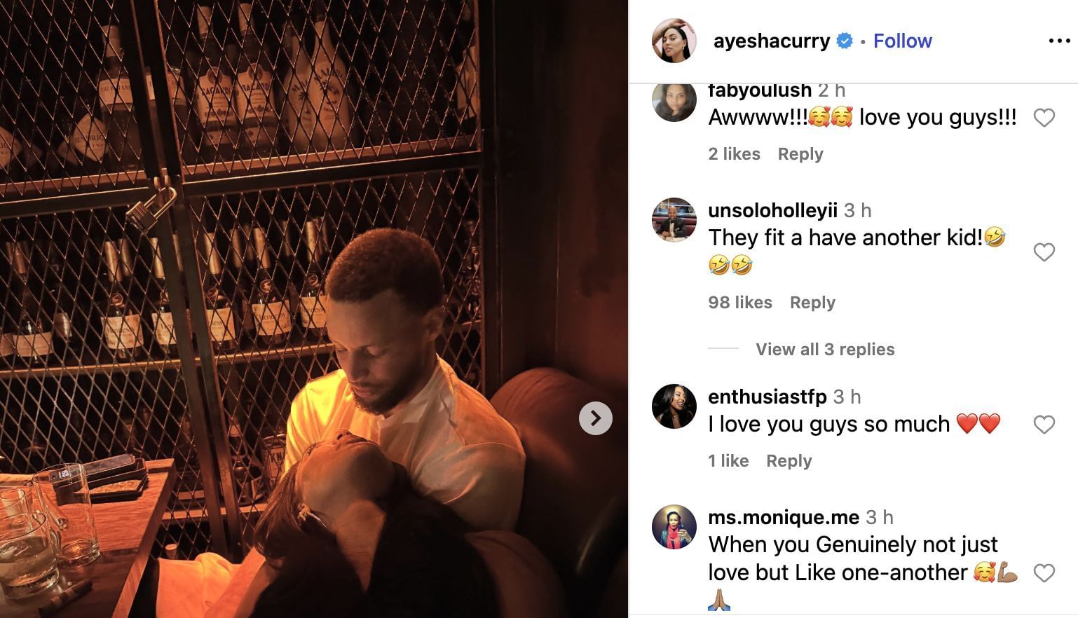Credits: Instagram (@ayeshacurry)