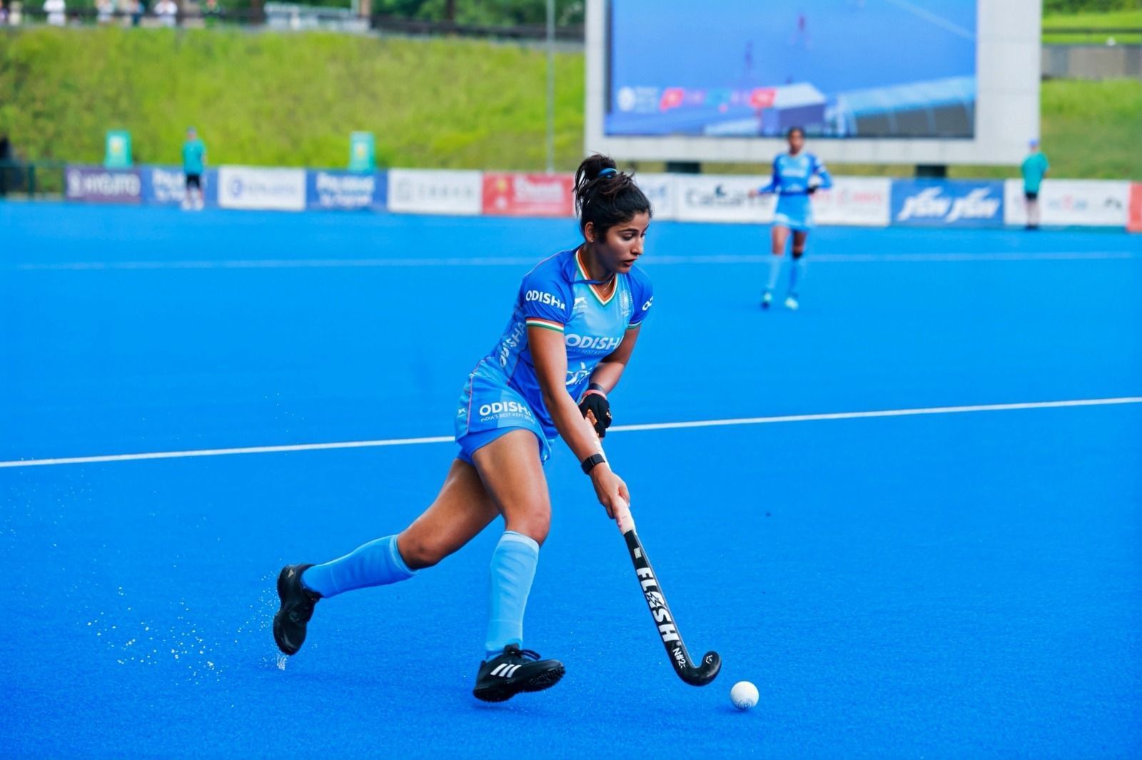 Navneet Kaur played her 200th international for the Indians - Source: Hockey India