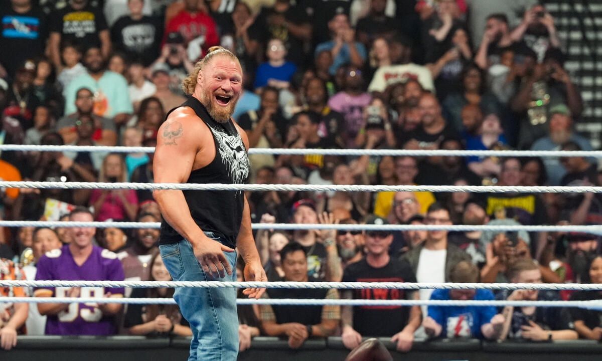 Brock Lesnar. [Photo credit: WWE.com]