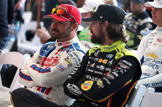 Ryan Blaney breaks down how Josh Berry sent chills down his spine as he chased a career-first New Hampshire victory