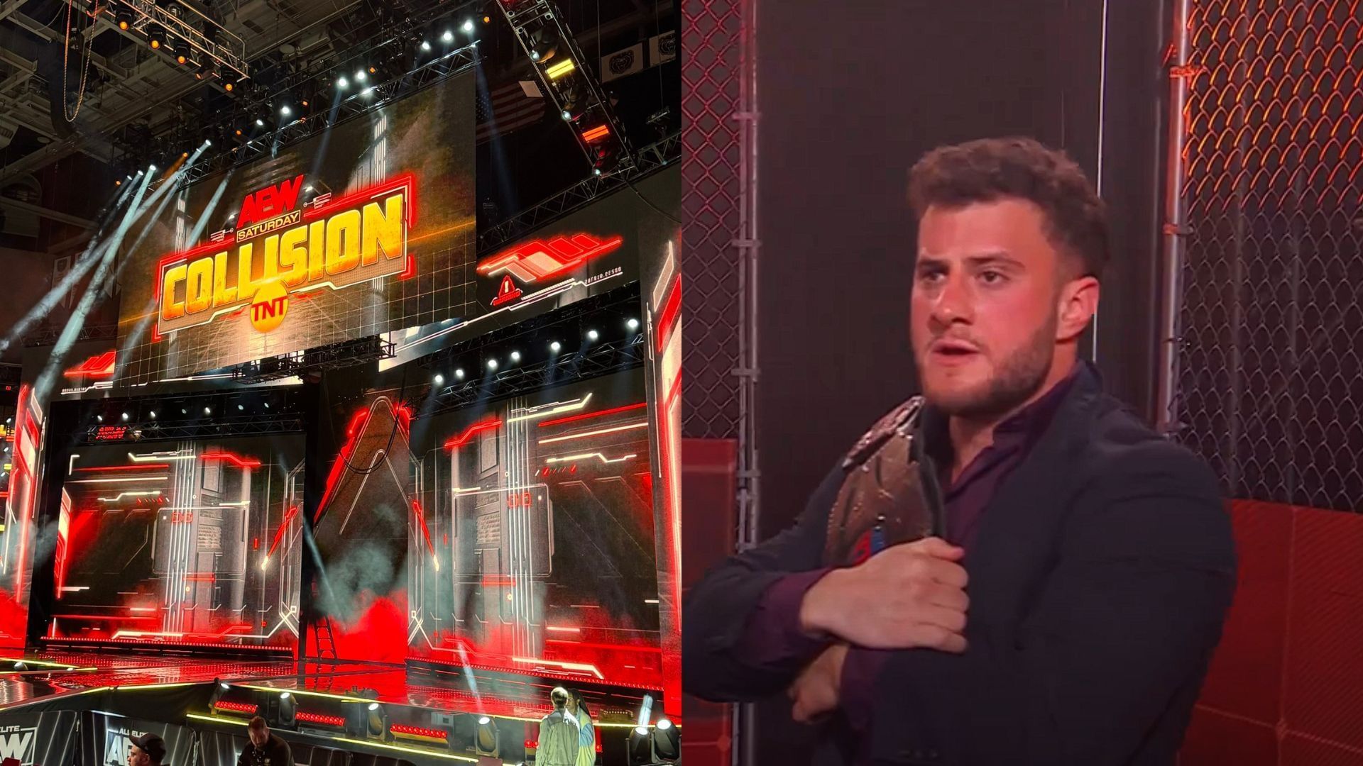 MJF forced to run away after massive announcement on AEW Collision
