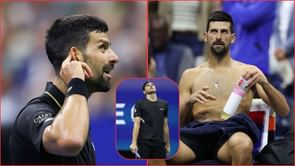 "Novak Djokovic was antagonizing the crowd before they retaliated" - Fans react to Serb's 'theatrics' in US Open QF win over Taylor Fritz