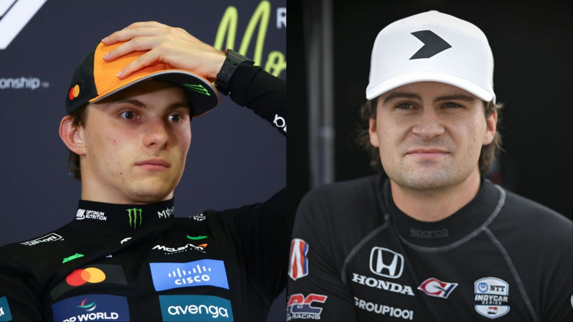 Image Credits: Getty, L: Oscar Piastri; R: Colton Herta