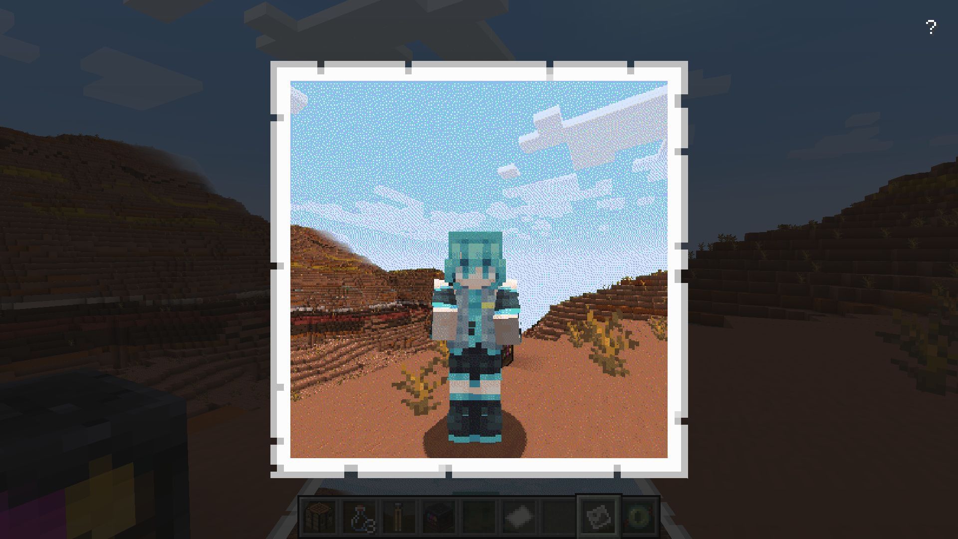 The Exposure Minecraft mod lets players capture and develop stunning photographs (Image via Sportskeeda Gaming || Mojang Studios/mortuusars)