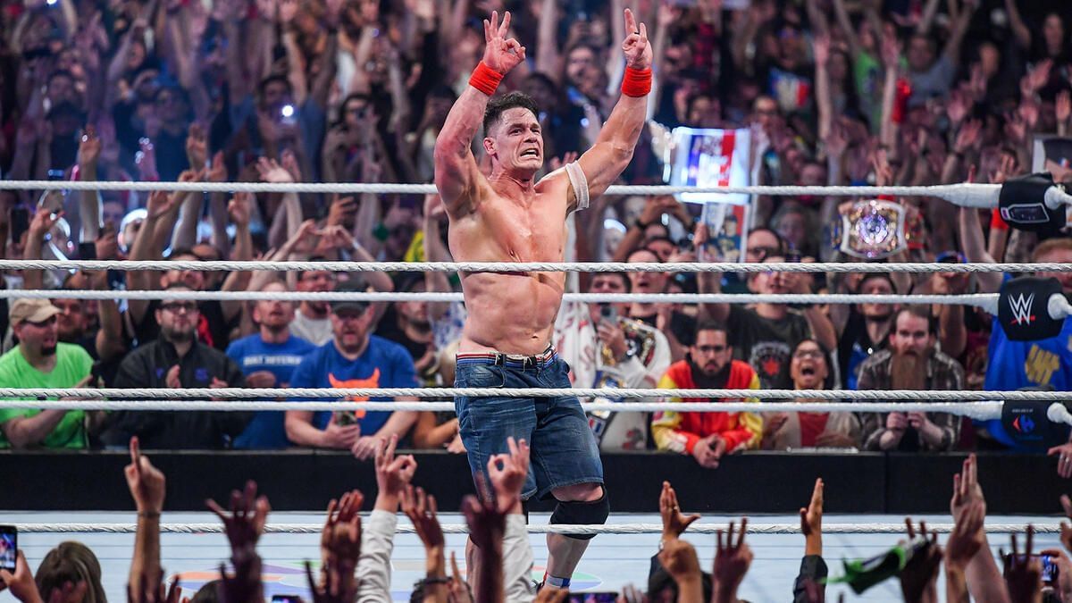 John Cena defeated Logan Paul at Clash in Paris. (Photo: WWE.com)