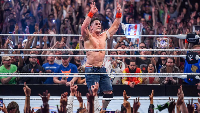 WWE star uses John Cena's renamed signature at Clash in Paris