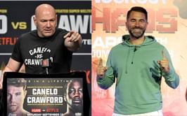 "I can't wait" - Dana White reacts to Eddie Hearn wanting to compete against him to find out who's the better boxing promoter