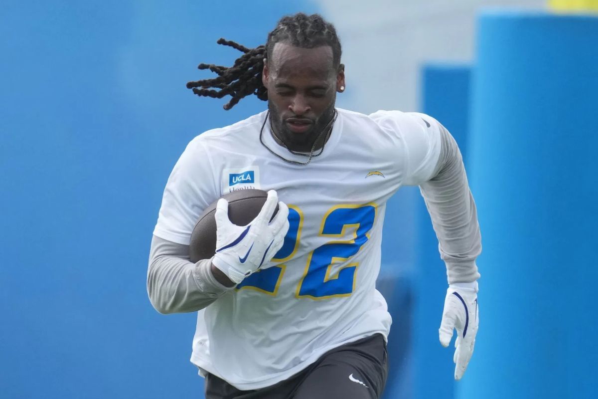 Najee Harris fantasy football injury update: Will Chargers RB be available for Week 1 game vs. Chiefs in Brazil? (Image Credits - IMAGN)