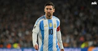 Days after threatening MLS opponent about Argentina call up, Lionel Messi spotted shoving Venezuela star in behind-the-scenes clash