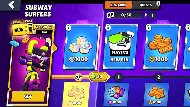 Brawl Stars Season 42 Brawl Pass: All rewards explored