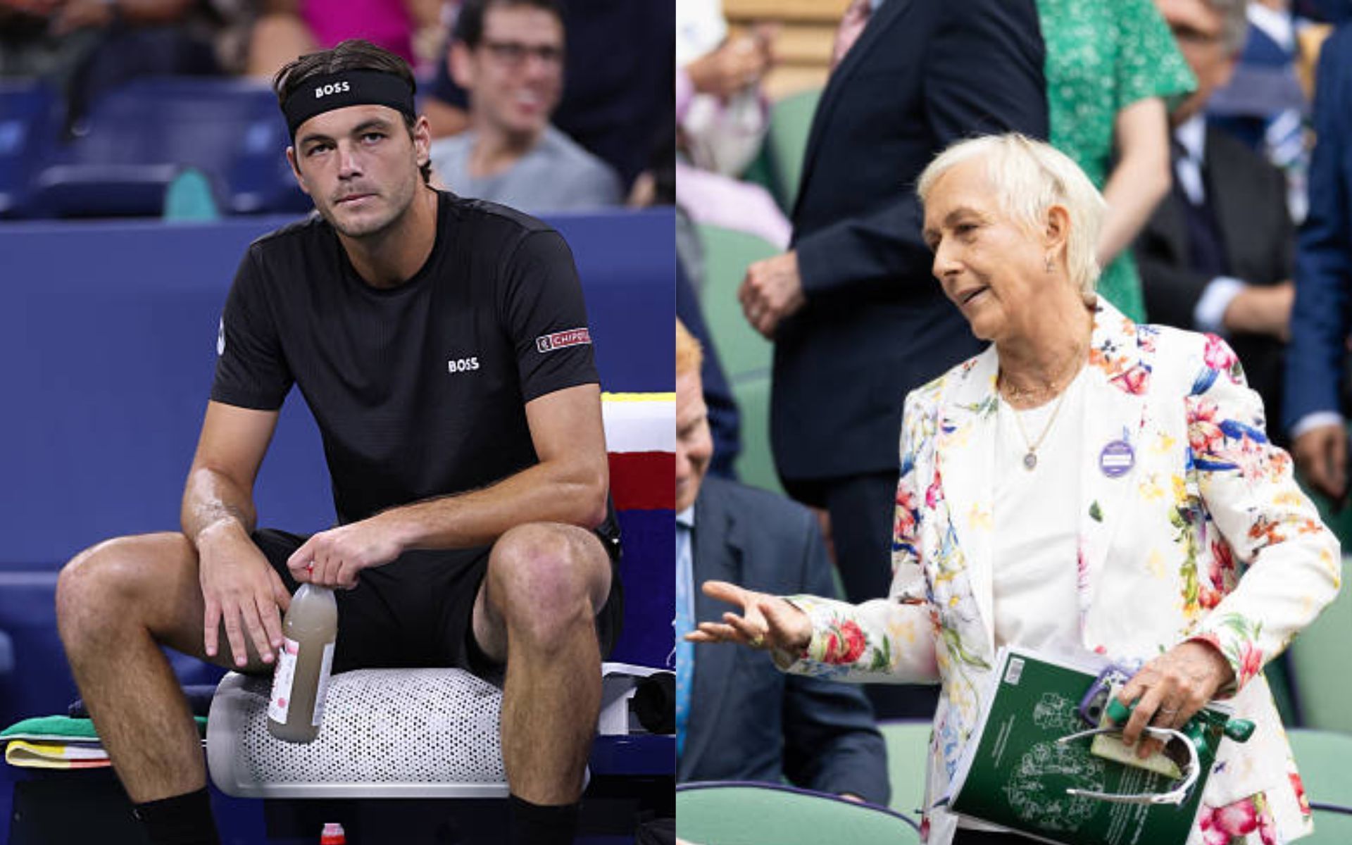 Taylor Fritz, Martina Navratilova - Image Source: Getty