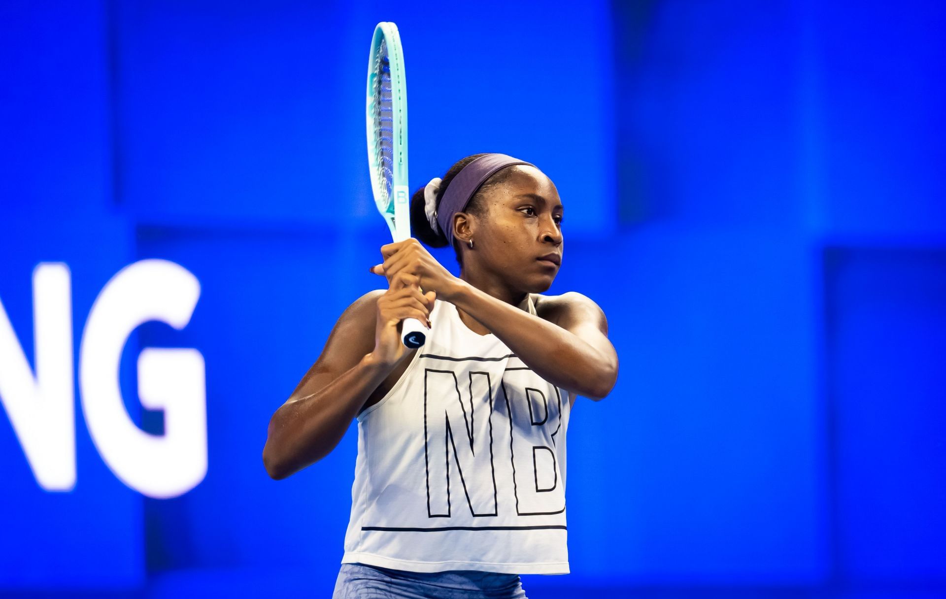 Coco Gauff pictured at the 2025 China Open | Image Source: Getty