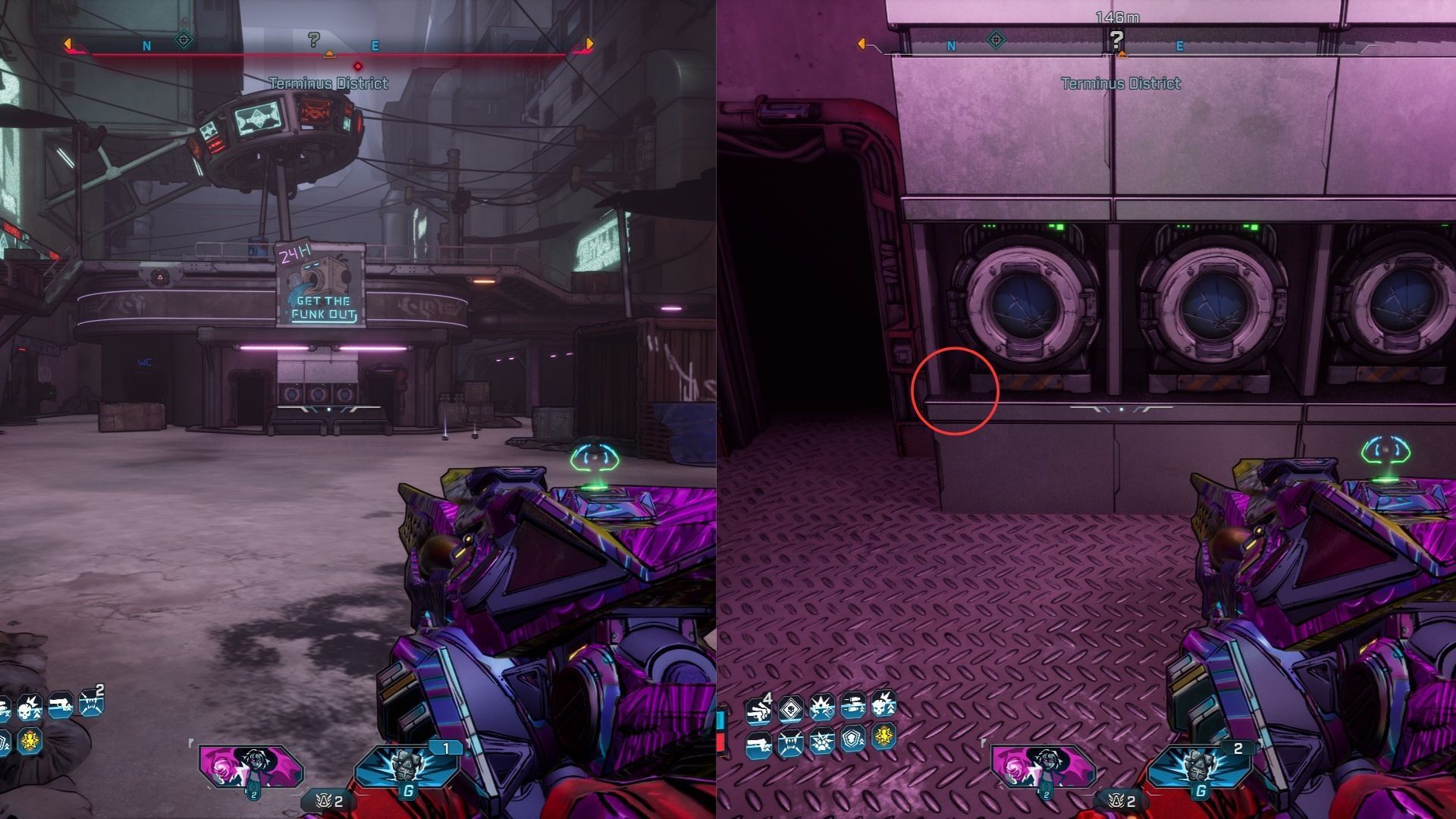 Find the Burrito near the left cache (Image via 2K)