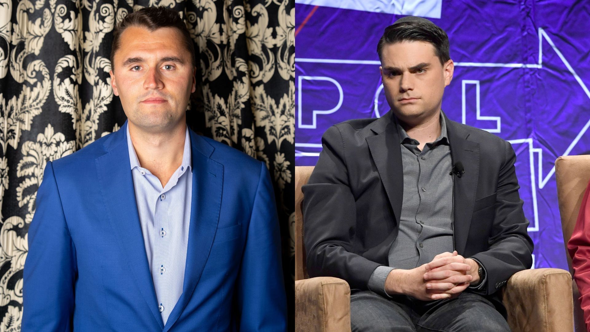 Charlie Kirk and Ben Shapiro (Image via Getty)