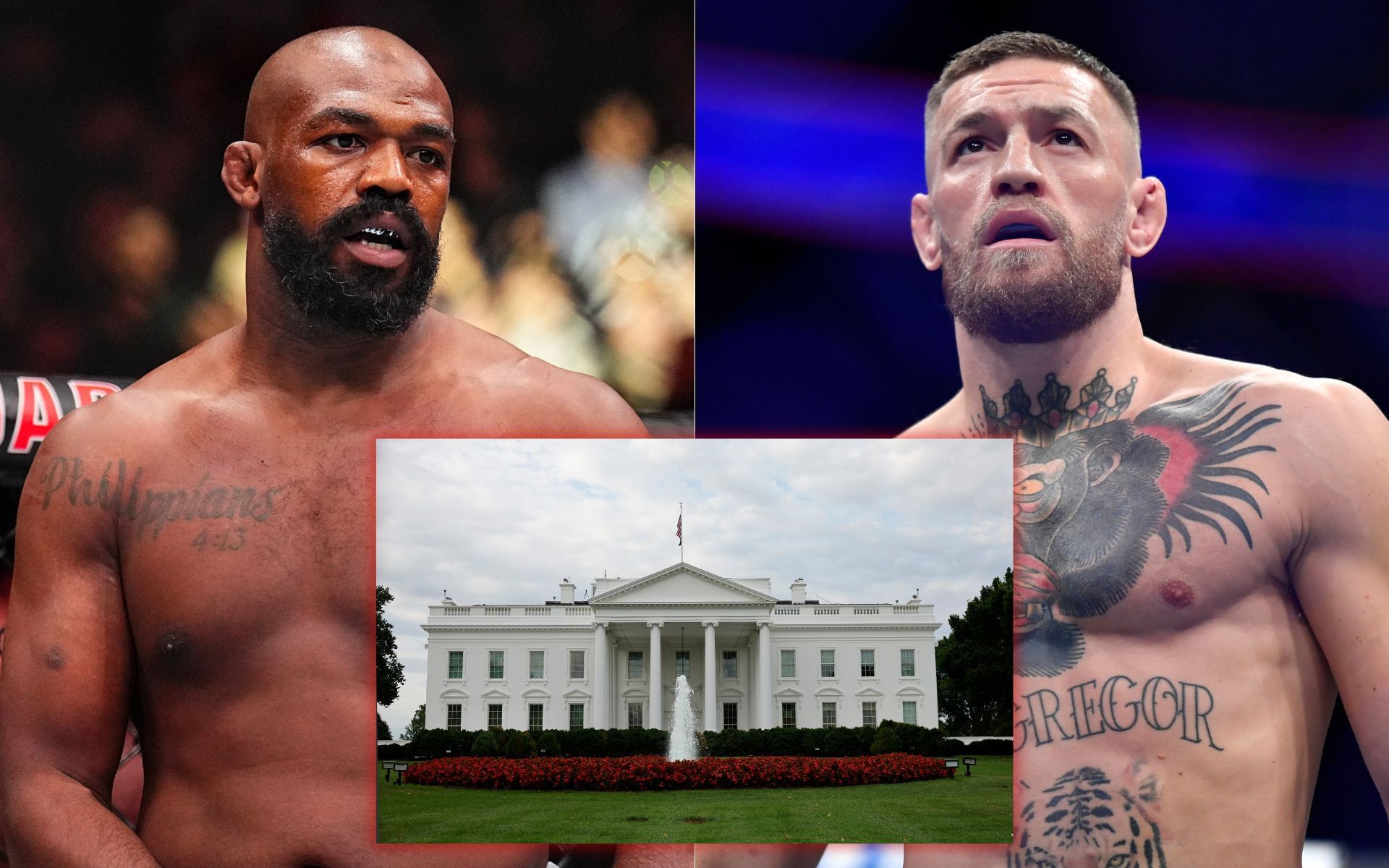 Jon Jones (left) and Conor McGregor (right) gets backed by MMA legends for UFC White House. [Images courtesy: Getty Images]