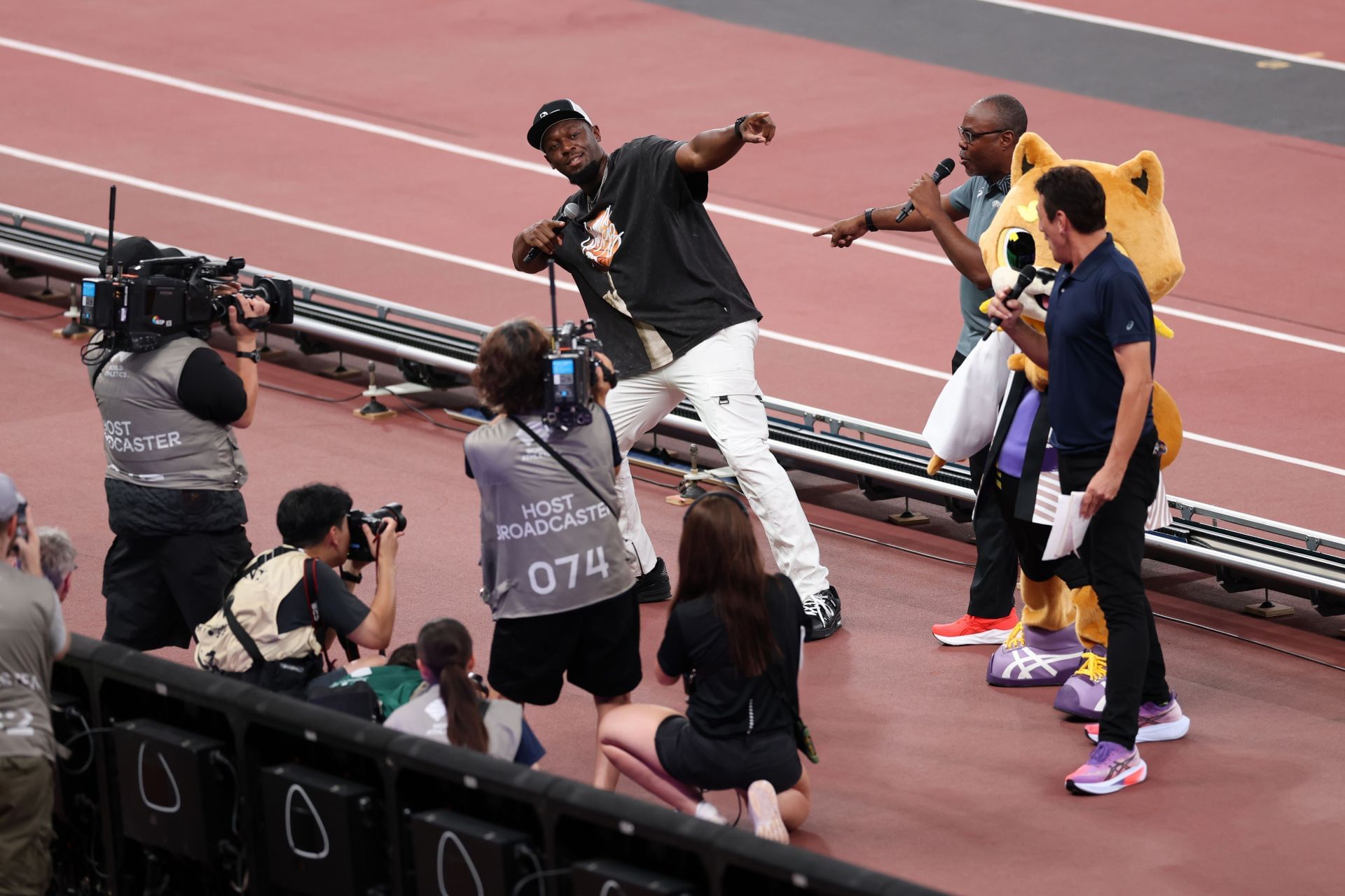 Usain Bolt at the World Athletics Championships Tokyo 2025 - Source: Getty
