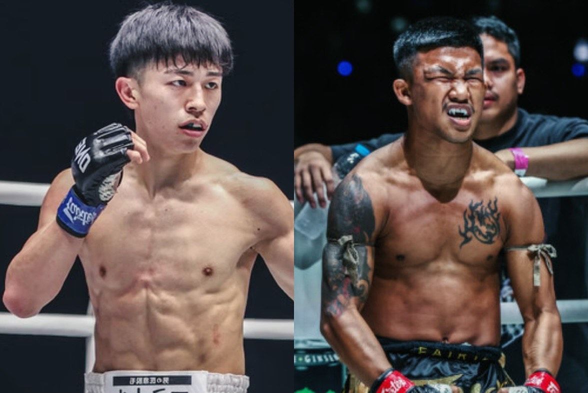 (From left) Muay Thai machines Nadaka and Rodtang Jitmuangnon. [Images: ONE Championship]