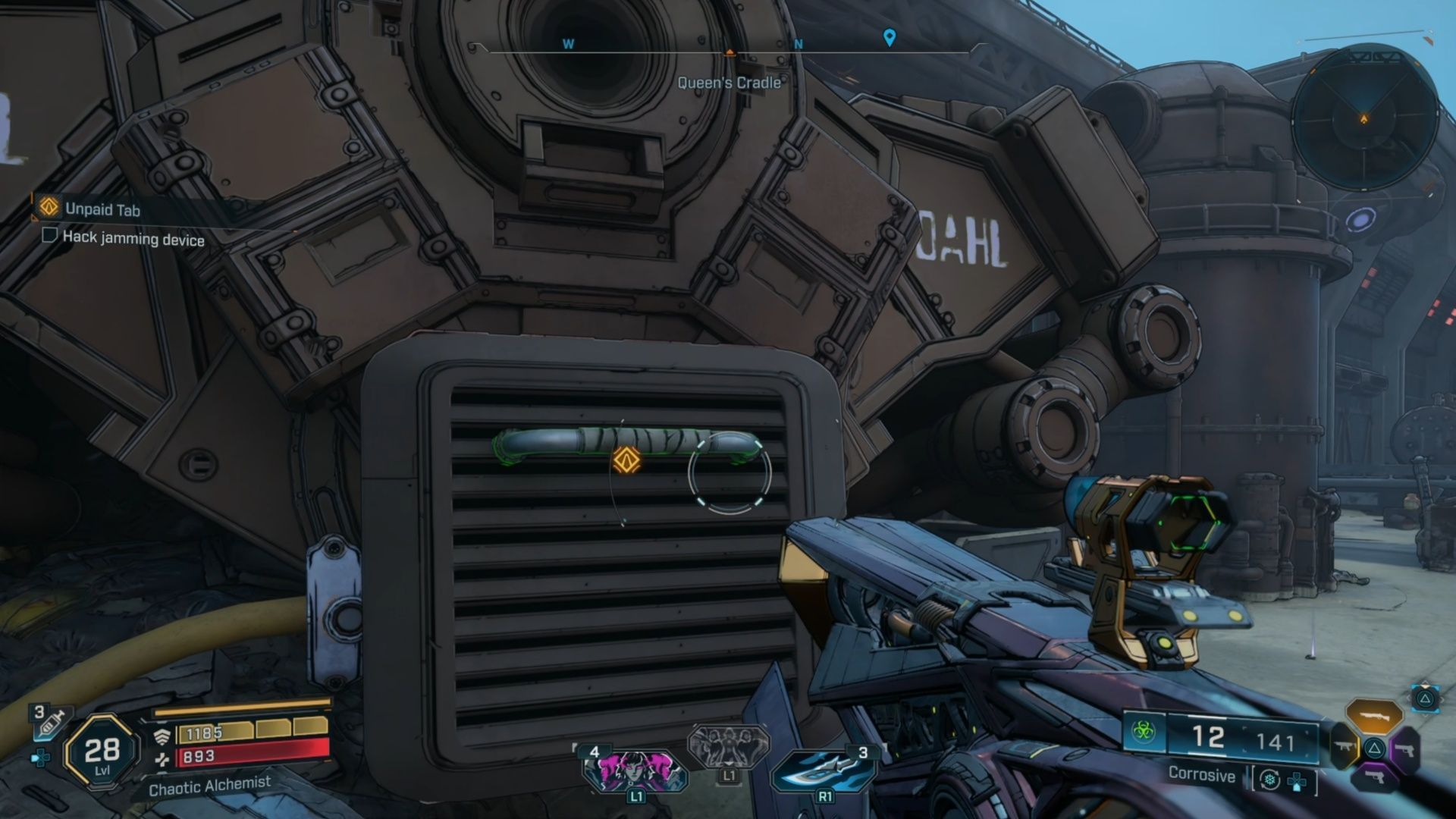 This hacking thing normally works! Time for some percussive maintenance (Image via 2K Games)