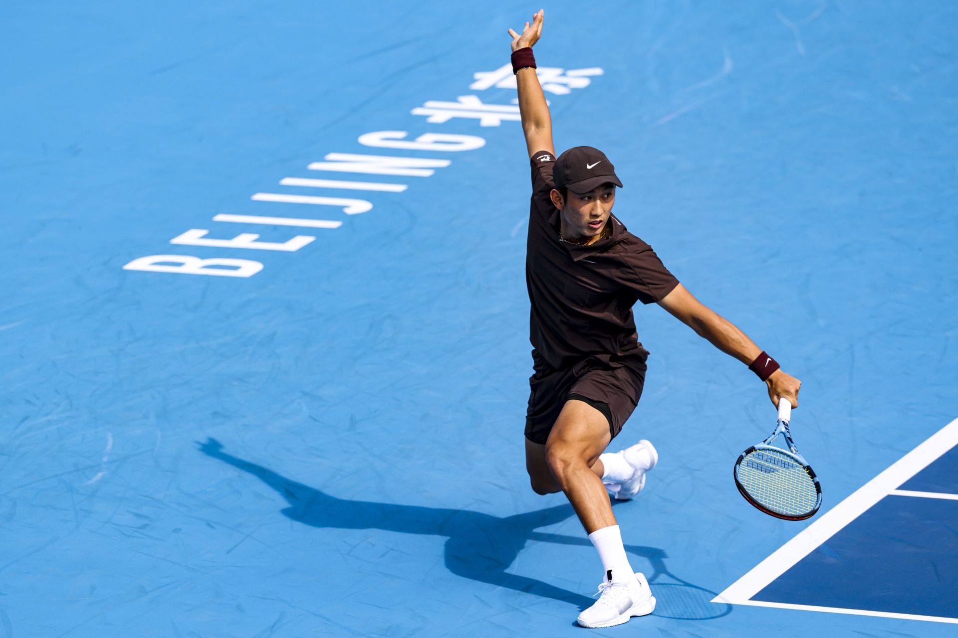 Juncheng at the 2025 China Open - Day 5 - Source: Getty